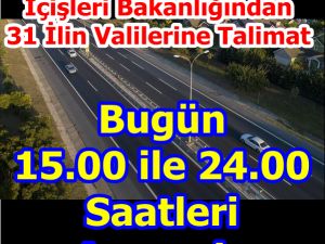 Son dakika haberler... İçişleri Bakanlığı'ndan 31 ilin valiliğine &