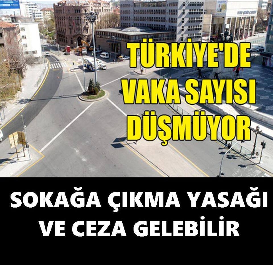 VAKA SAYILARI DÜŞMÜYOR UYARI galerisi resim 1