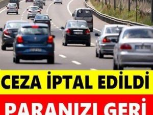 O Cezalar İptal Edildi