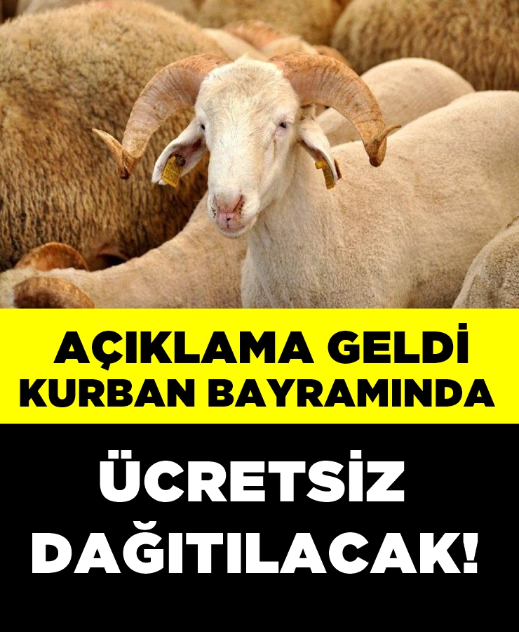 Açıklama Geldi! Bayramda Ücretsiz Dağıtılacak galerisi resim 1