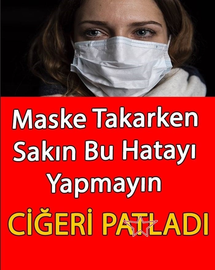 Maske Takarken Sakın Bu Hatayı Yapmayın.. galerisi resim 1