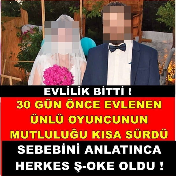 Ünlü Oyuncunun Evliliği Kısa Sürdü galerisi resim 1