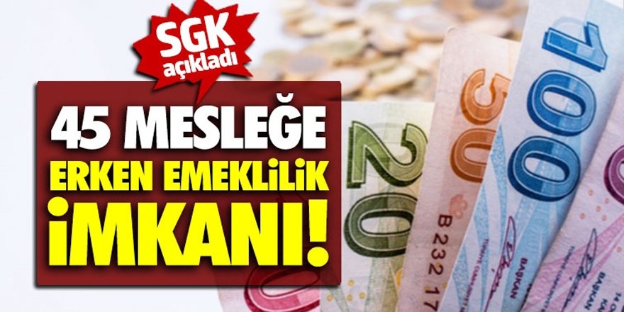 Bu mesleği yapanlar için erken emeklilik geldi galerisi resim 1