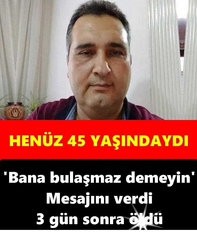 Bana bulaşmaz demeyin' mesajı verdi, 3 gün sonra.. galerisi resim 1