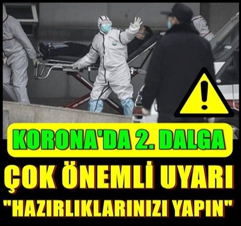 Korona'da İkinci Dalga İçin Uyarı galerisi resim 1