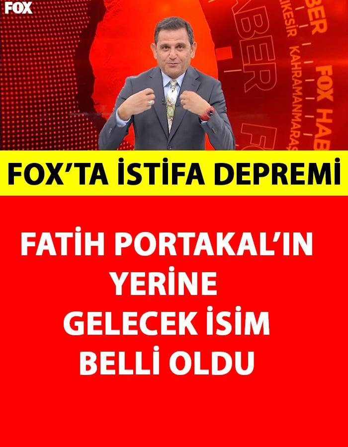 Fatih Portakal İstifa Etti Yeni İsim Belli Oldu galerisi resim 1