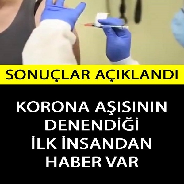 Korona Aşısı Yapılan K'adın İlk Kez Konuştu galerisi resim 1