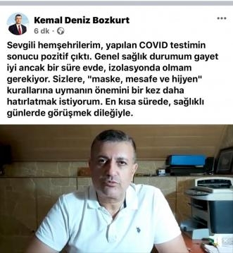 Belediye Başkanı Koronaya Yakalandığını Duyurdu galerisi resim 2