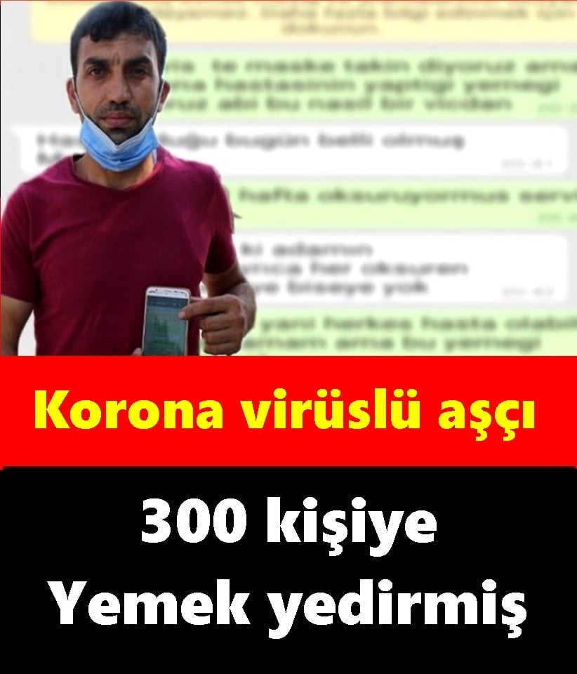 Koronavirüse Yakalanan Aşçının Yaptığı Yemeğin galerisi resim 1