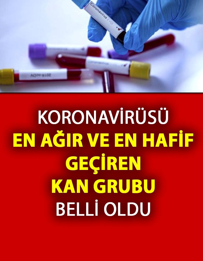 Koronayı En Ağır ve En Hafif Geçiren Kan Grubu Açıklandı galerisi resim 1