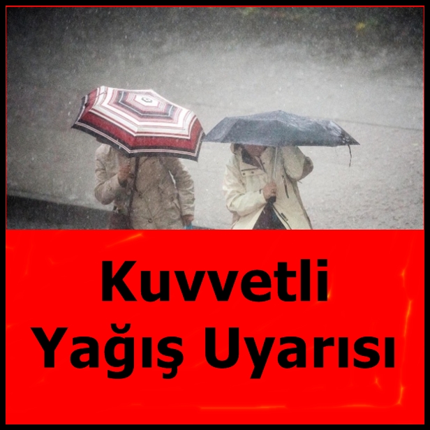 Kuvvetli yağış uyarısı galerisi resim 1