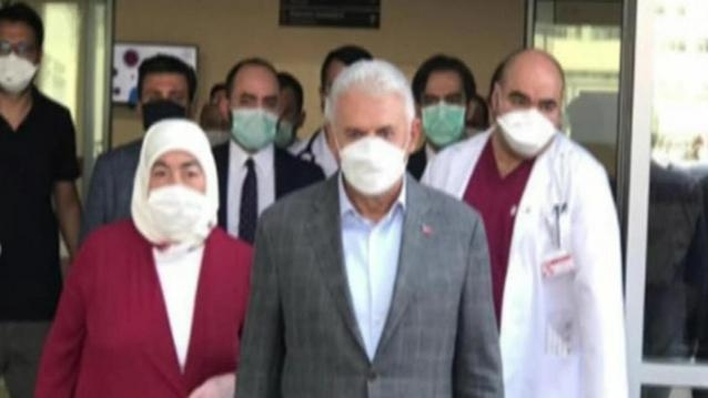 Koronaya yakalanan Binali Yıldırım Yeni gelişme galerisi resim 2