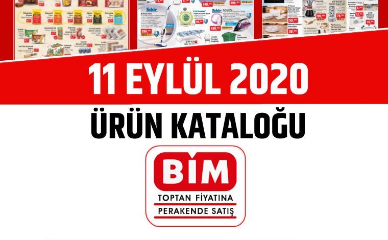 BİM 11 EYLÜL 2020 AKTÜEL ÜRÜNLER KATALOĞU galerisi resim 1