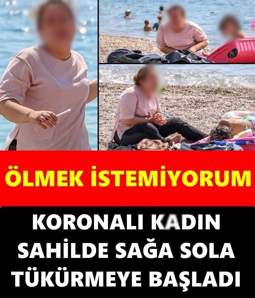 Sahilde İnanılmaz Olay Ağlayıp tükürmeye başladı galerisi resim 1