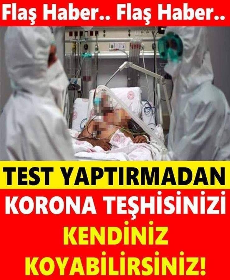 Korona teşhisini evinizde kendiniz koyabilirsiniz. galerisi resim 1