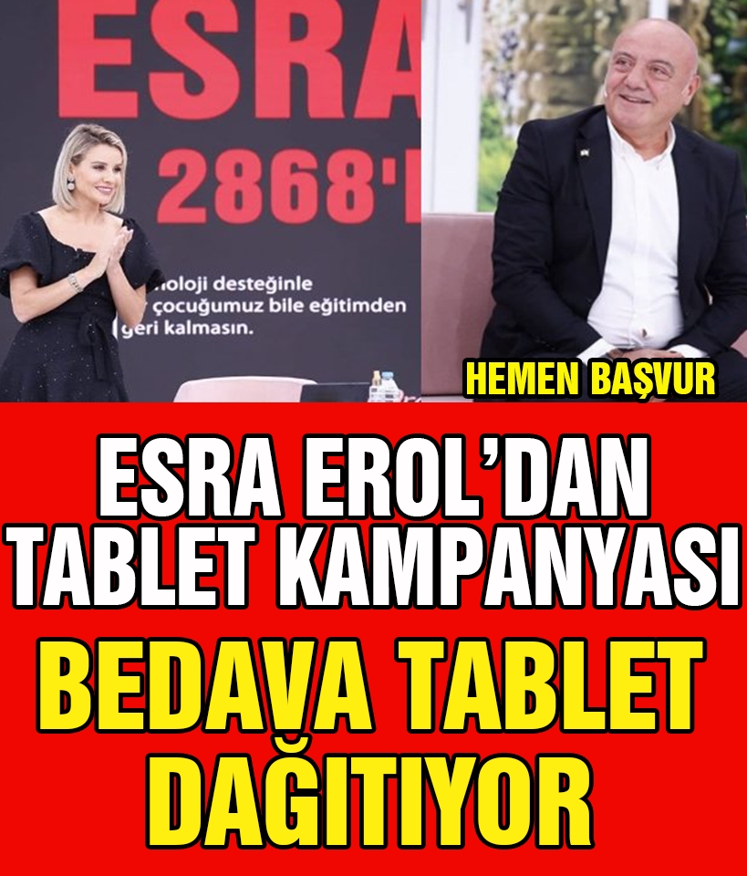 Esra Erol Bedava Tablet Dağıtıyor galerisi resim 1