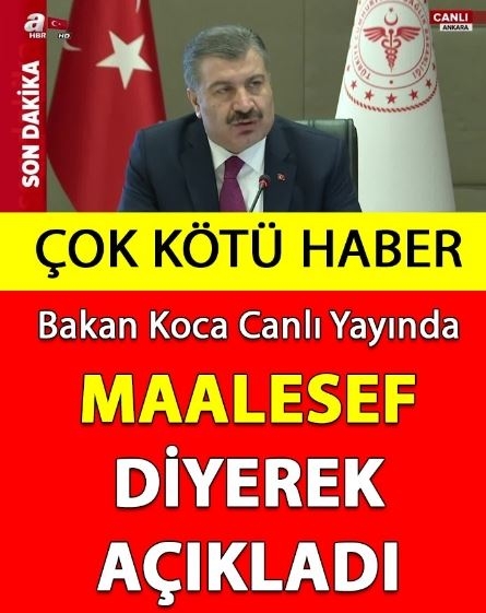 Bakan Koca Canlı Yayında Duyurdu galerisi resim 1