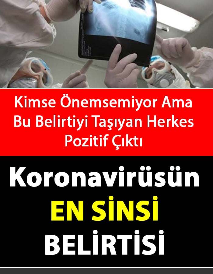 Koronavirüsün En Sinsi Belirtisi Açıklandı galerisi resim 1