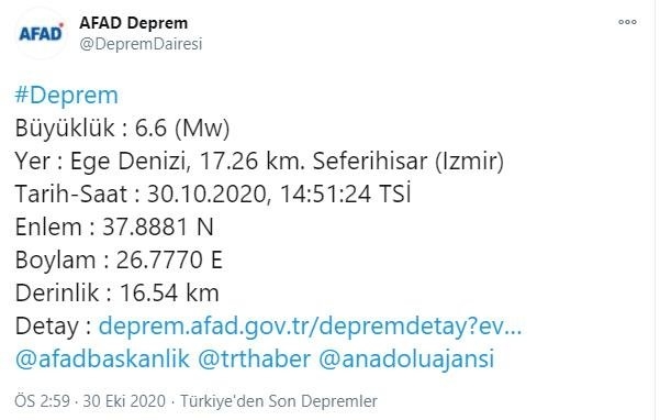 Son dakika! İzmir'de şiddetli deprem! Ege ve Marmara'yı sallad galerisi resim 4