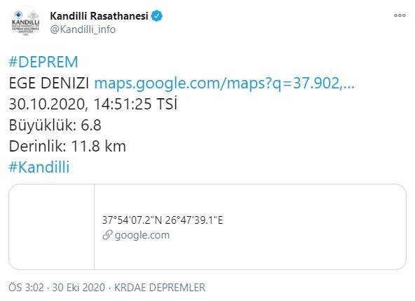 Son dakika! İzmir'de şiddetli deprem! Ege ve Marmara'yı sallad galerisi resim 5