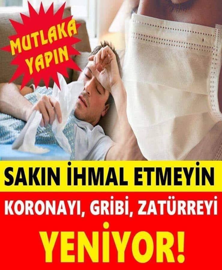 Ne Korona, grip, zatürre hepsinde ișe yarıyor! galerisi resim 1