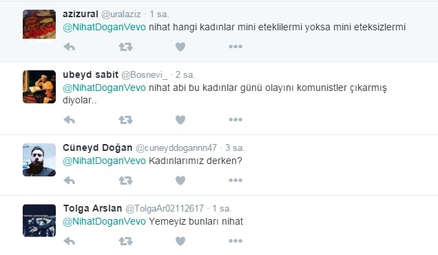 Nihat Doğan’a Kadınlar Günü Tepkisi...! Yerden Yere Vurdular... galerisi resim 4