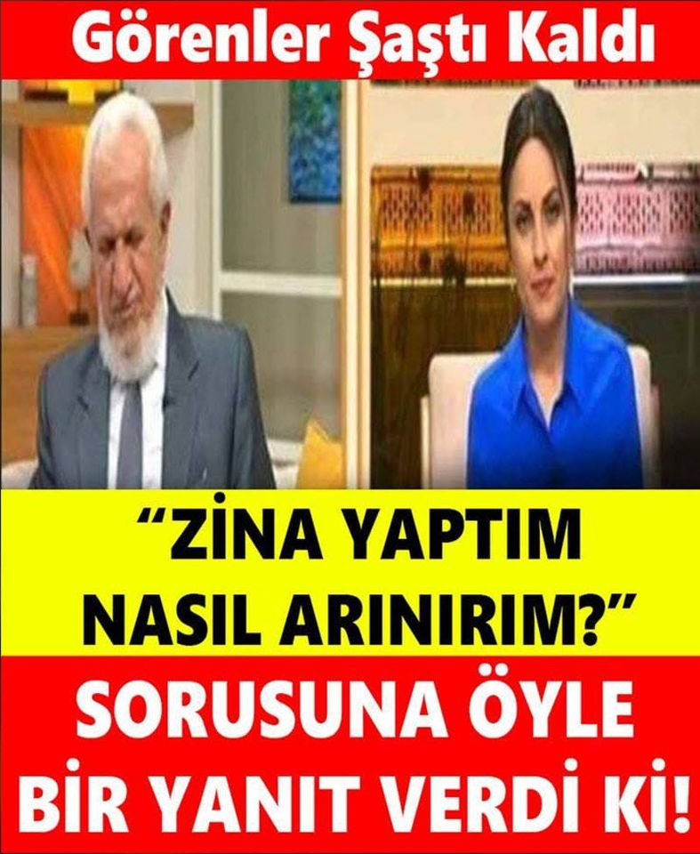 ”ZİNA YAPTIM NASIL ARINIRIM?” SORUSUNA ÖYLE BİR YANIT GELDİ Kİ… galerisi resim 1