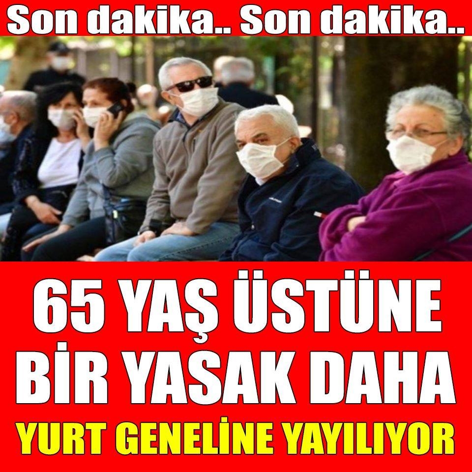 65 Yaş Üstüne Bir Yasak Daha galerisi resim 1