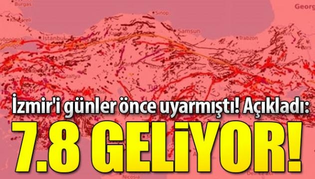 Korkutan uyarı! 7,8 büyüklüğünde deprem geliyor! galerisi resim 1