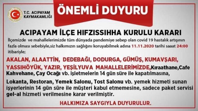 Flaş koronavirüs kararı! 9 mahalledeki kafe ve kahveler kapatıldı galerisi resim 3