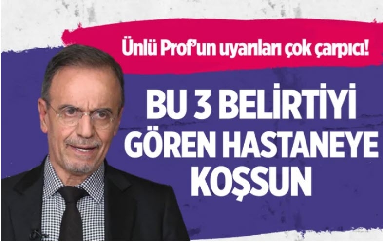 Bilim Kurulu Üyesi Prof. Dr. Mehmet Ceyhan: Bu 3 belirtiyi gören hastane galerisi resim 2