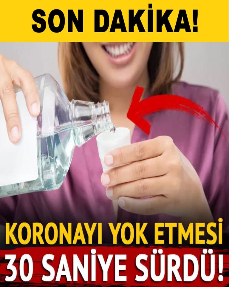 Koronavirüsü 30 saniyede etkisiz hale getirdi galerisi resim 1