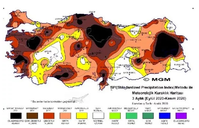 Meteoroloji'nin haritasında 'olağanüstü ve çok şiddetli'  galerisi resim 6