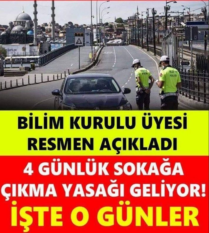 Yılbaşında sokağa çıkma yasağı mı geliyor! Yılbaşında 4 gün sokağa çıkma galerisi resim 1