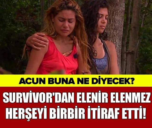 SURVIVOR'DAN ELENİR ELENMEZ HER ŞEYİ BİRBİR İTİRAF ETTİ! galerisi resim 1