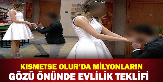 Kısmetse Olur'da milyonların gözü önünde evlilik teklifi! galerisi resim 1