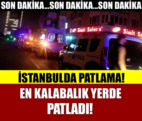 Mecidiyeköy’de patlama! galerisi resim 1