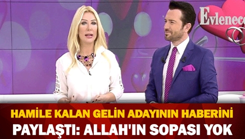 Hamile kalan gelin adayının haberini paylaştı: Allah'ın sopası yok galerisi resim 1