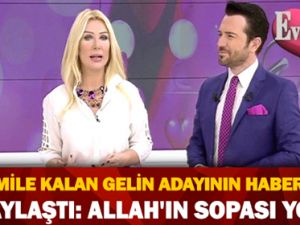 Hamile kalan gelin adayının haberini paylaştı: Allah'ın sopası yok