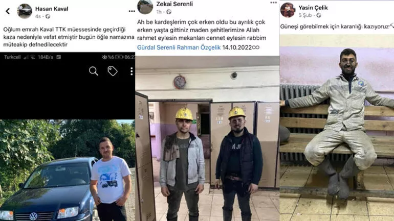 Madencilerden geriye fotoğrafları kaldı! ‘Güneşi görebilmek için karanlı galerisi resim 7