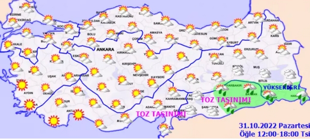 METEOROLOJİDEN 9 KENTE SARI UYARI galerisi resim 3