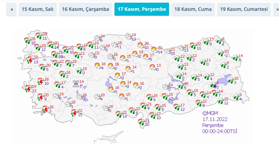 Meteoroloji saat verdi bekleyin dedi galerisi resim 3