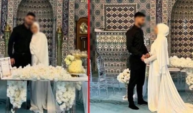 Camide nikah kıydılar galerisi resim 2