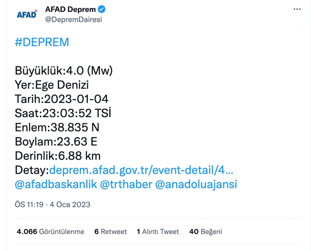 4.0 büyüklüğünde deprem oldu galerisi resim 2