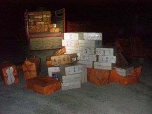 Hakkari’de 84 Bin 500 Paket Sigara Ele Geçirildi