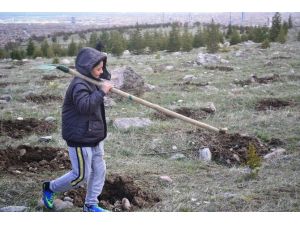 Selçuklu’da 10 Bin 200 Fidan Toprakla Buluştu