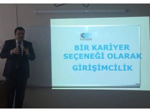 Üniversite Öğrencilerine KOSGEB Destekleri Anlatıldı