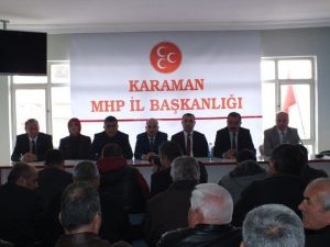 Karaman’da MHP Milletvekili Aday Adaylarını Tanıttı