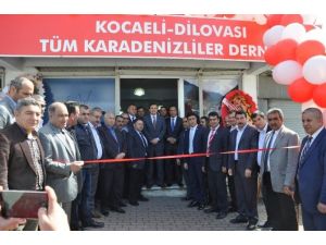 Dilovası Tüm Karadenizliler Derneği Açıldı