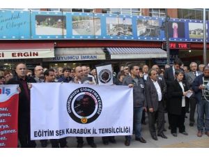 Ölen Öğretmen İçin Sendikalardan Protesto